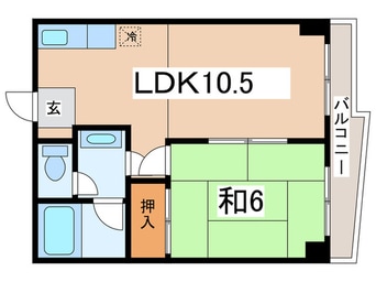 間取図 マリオン山坂