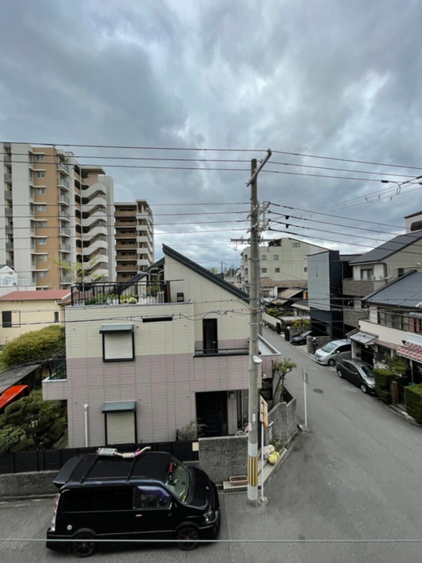 室内からの展望 マリオン山坂