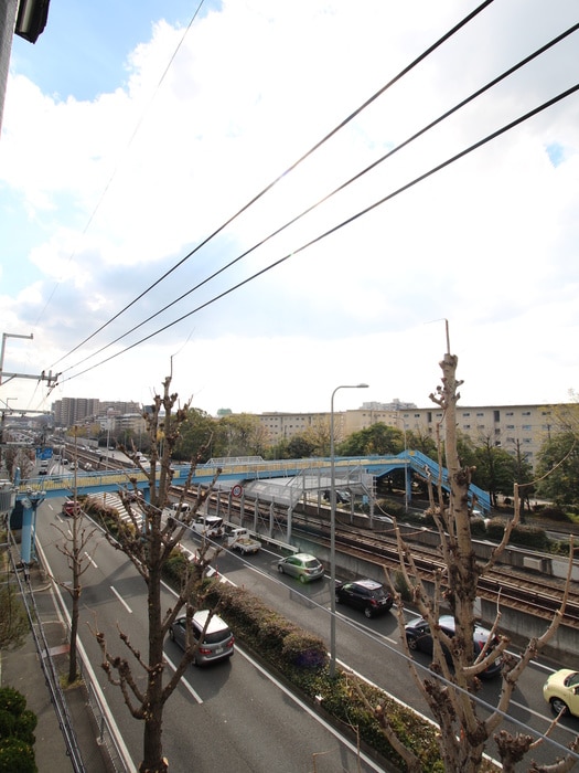 室内からの展望 クレール千里中央