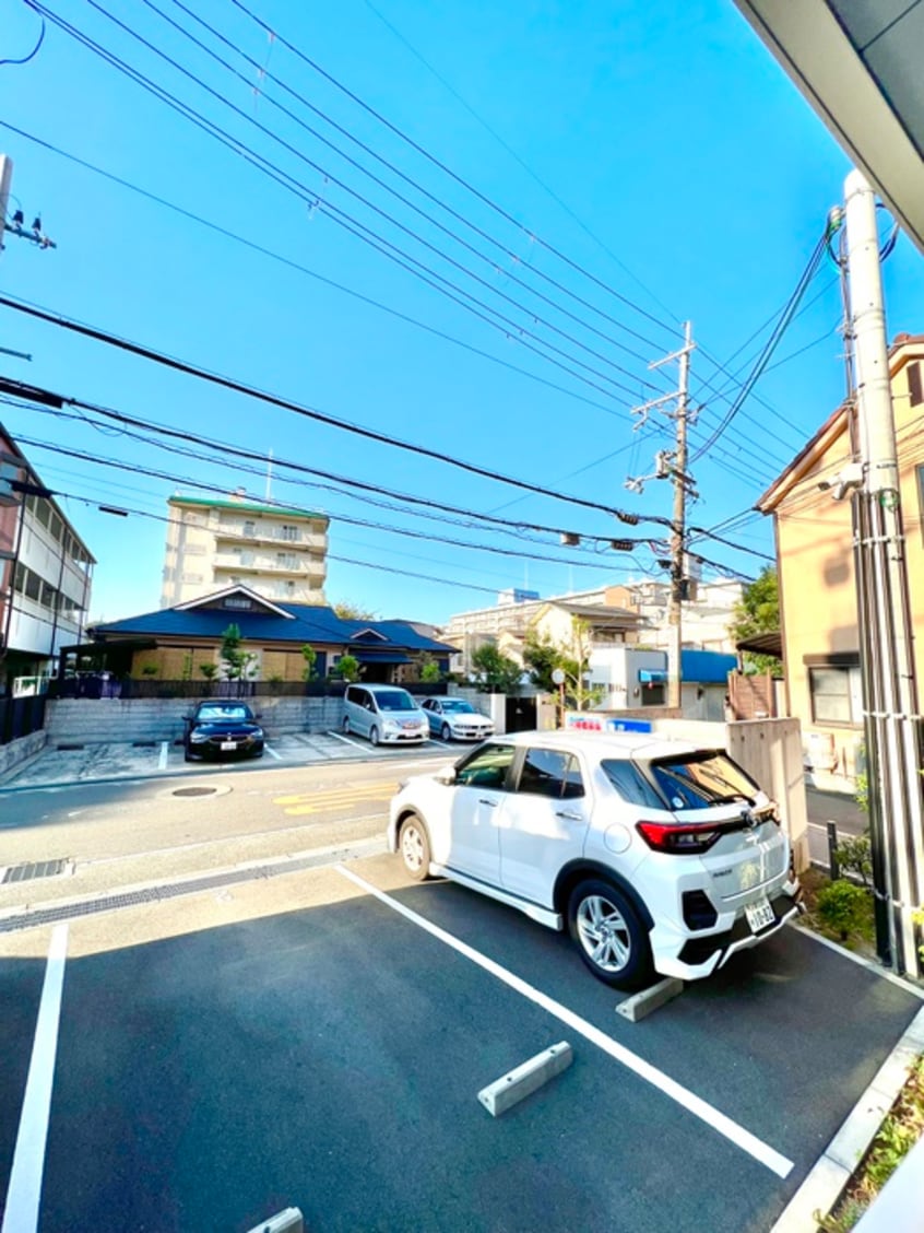 室内からの展望 ソウジュ古曽部