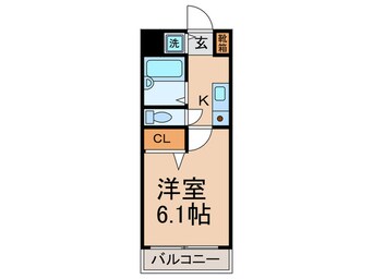 間取図 モントワ烏丸御池