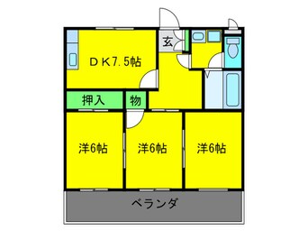 間取図 ムラタマンション