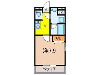 間取図 聚楽荘仁川Ｃ棟