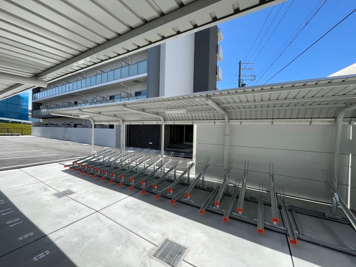 駐輪場 ベルエール江坂