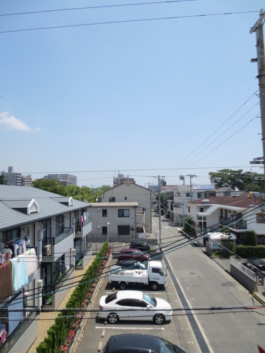 室内からの展望 福田マンション