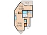 PARK　HILLS　OYAKE　Villa　3 1LDKの間取り