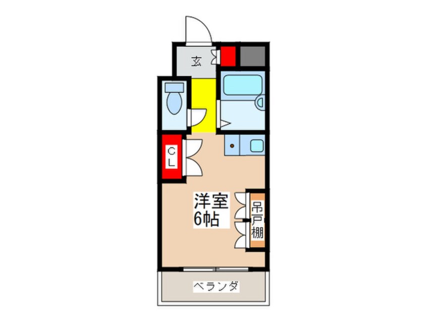 間取図 アローズパーク