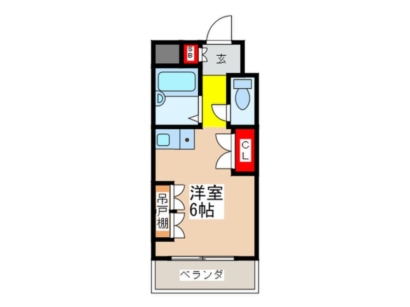 間取図 アローズパーク