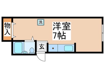 間取図 サントピア春日出