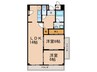 エクシ－ド小山 2LDKの間取り