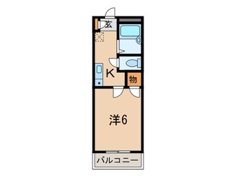 間取図 メイゾン芦屋川