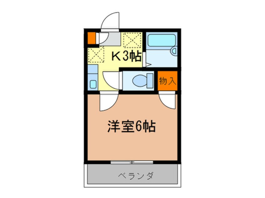 間取図 メイゾン芦屋川