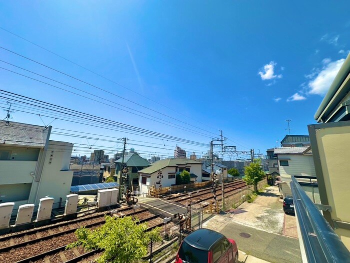 室内からの展望 メイゾン芦屋川