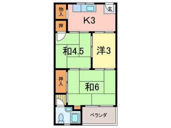 間取図 グランディア東神戸