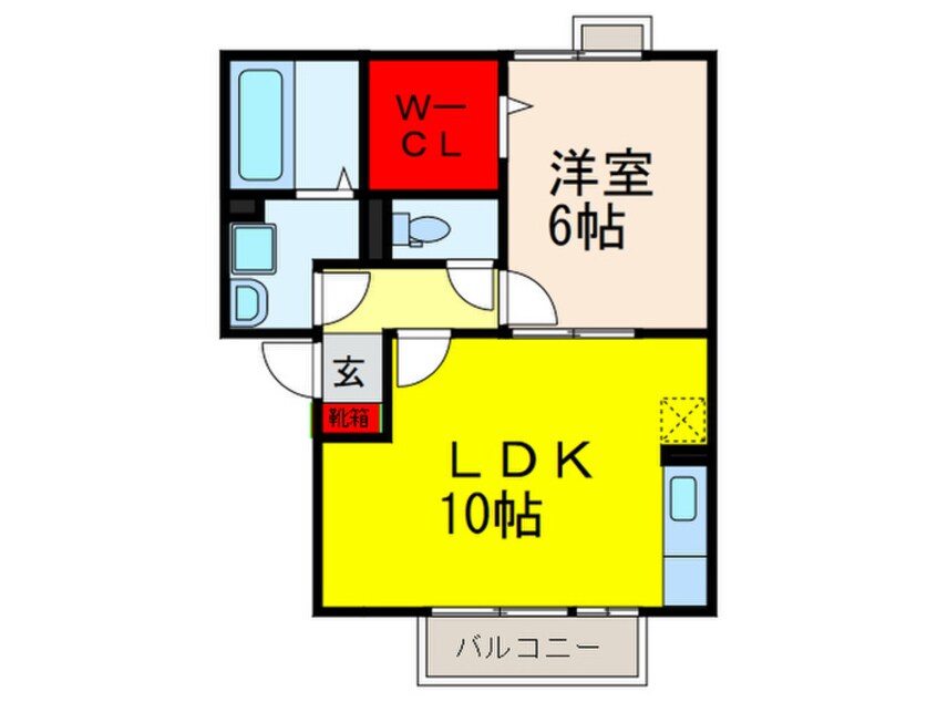 間取図 グランディ－ル