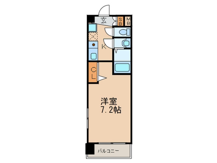 間取り図 メゾン西梅田