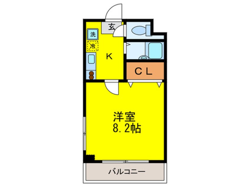 間取図 メゾン・ミレーナ