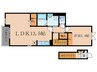 ｂｌｉｓｓ　Ⅱ 1LDKの間取り