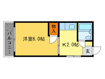 間取図 クレセントハウス