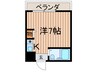 Brooklyn ONE 1Rの間取り