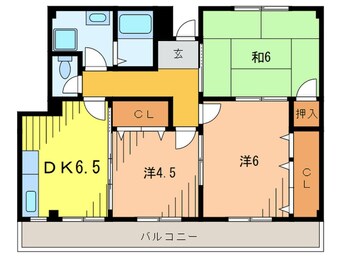 間取図 ノ・レーヴ宝塚