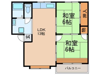 間取図 アブニール