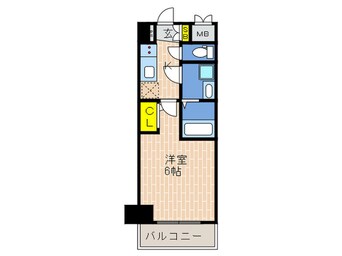 間取図 ｴｽﾘｰﾄﾞ神戸ｸﾞﾗﾝﾄﾞｰﾙ（1208）