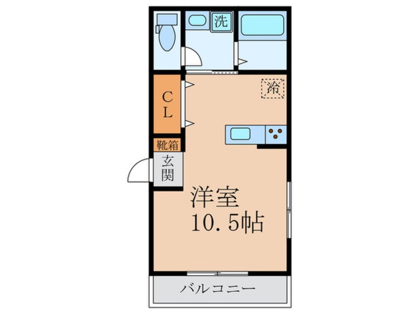 間取図 La Pause East Avenue