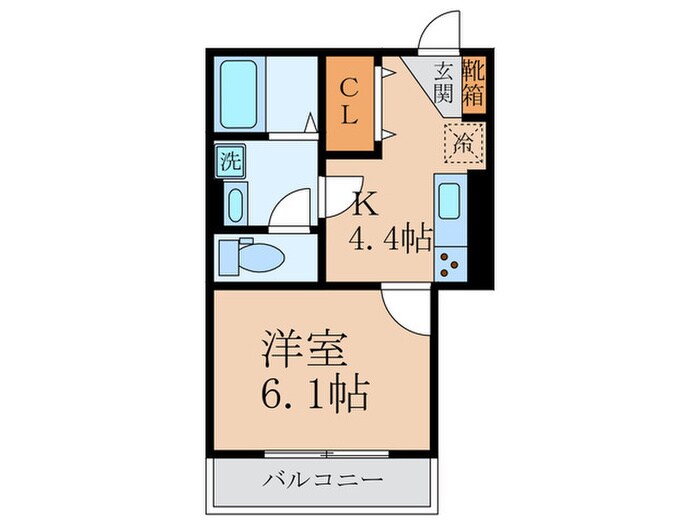 間取り図 La Pause East Avenue
