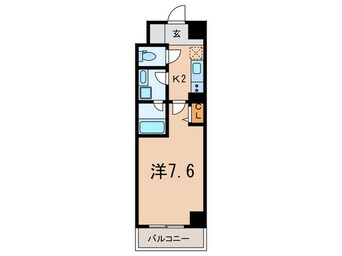 間取図 Ｆｌａｒｅ　Ｃｏｕｒｔ甲南