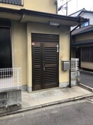 エントランス部分 京都市左京区下鴨松ノ木町貸家