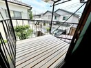 ベランダ・バルコニー 京都市左京区下鴨松ノ木町貸家