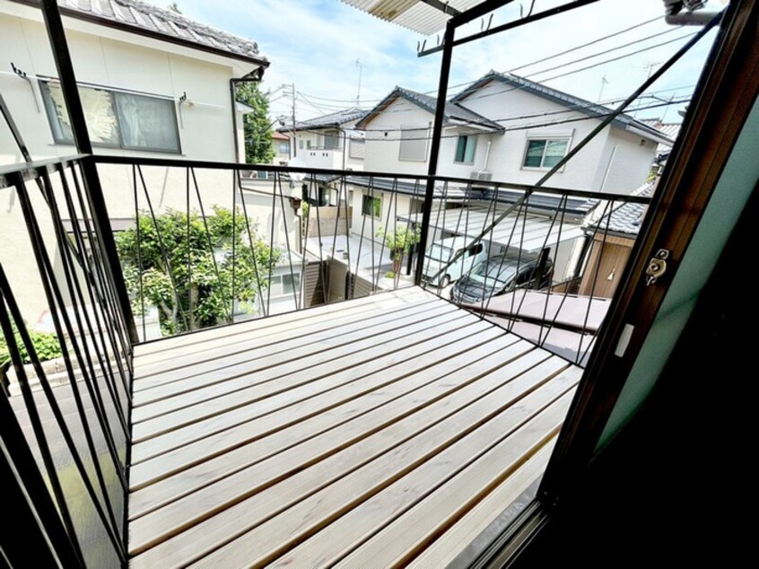 ベランダ・バルコニー 京都市左京区下鴨松ノ木町貸家