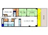 ﾗｲｵﾝｽﾞﾏﾝｼｮﾝ太秦第2（105） 3LDKの間取り