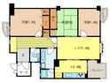 白鷹松下マンションの間取図