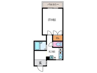 間取図 ラ.ポン.アオイ