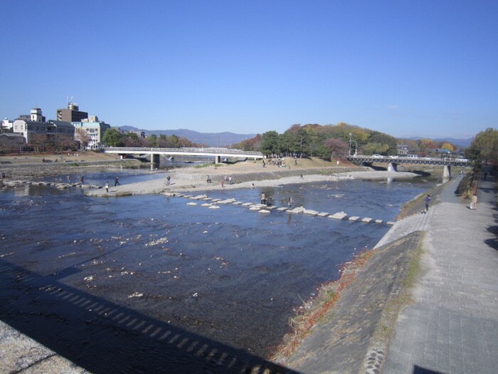 鴨川(公園)まで350m ラ.ポン.アオイ