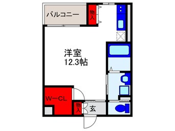 間取図 エミネンス蛍池
