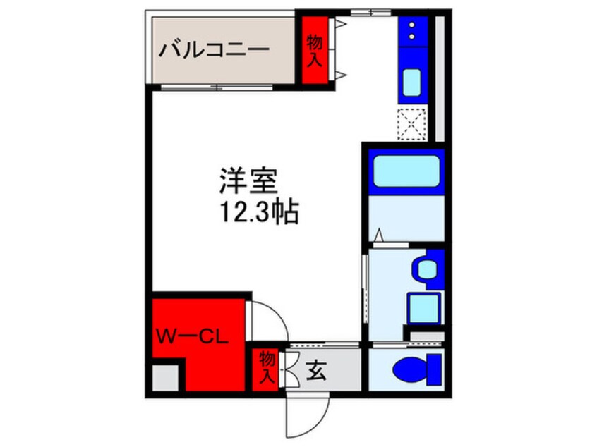 間取図 エミネンス蛍池