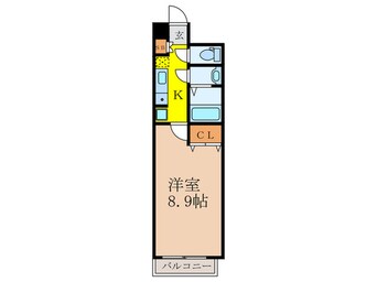 間取図 プロスパーレインボーヴィラ