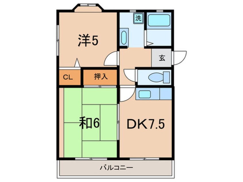 間取図 ツインティ木本