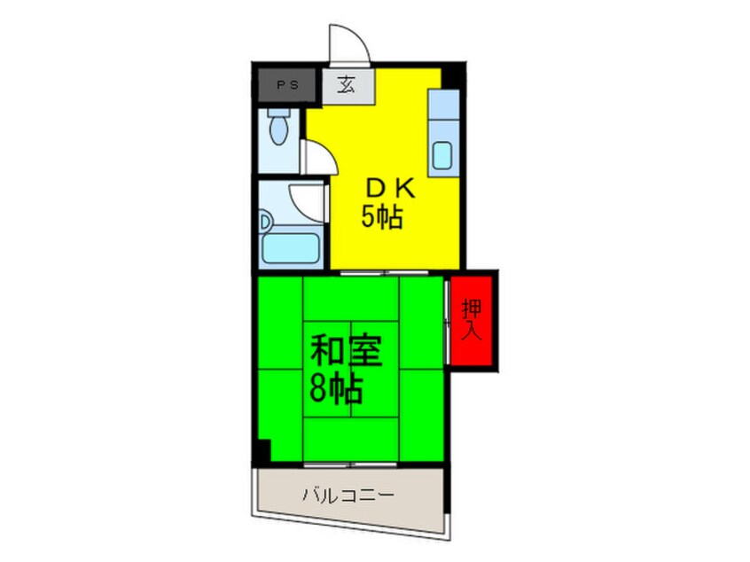 間取図 ストークインラピタ