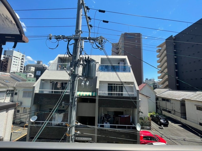 室内からの展望 バンブーハウス