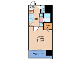 間取図 コンフォリア新梅田