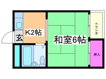 間取図 樋上マンション