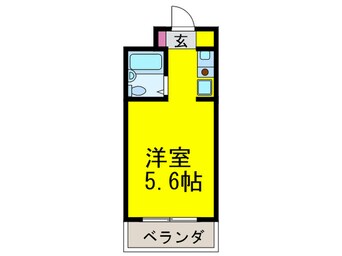 間取図 ベルメゾン相川