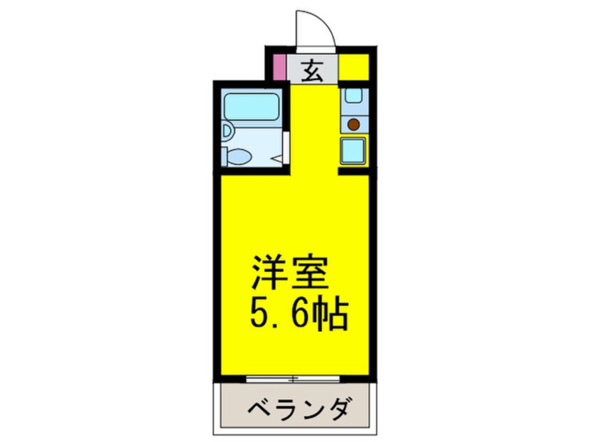 間取図 ベルメゾン相川