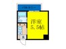 ベルメゾン相川 1Rの間取り