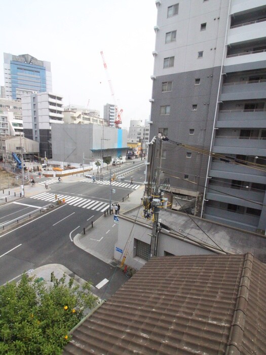 室内からの展望 ｻﾝﾌﾟﾗｻﾞ海老江