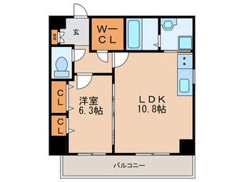 間取図 ﾌｧﾋﾞｭﾗｽ・ﾗﾌｲｰﾈ日本橋